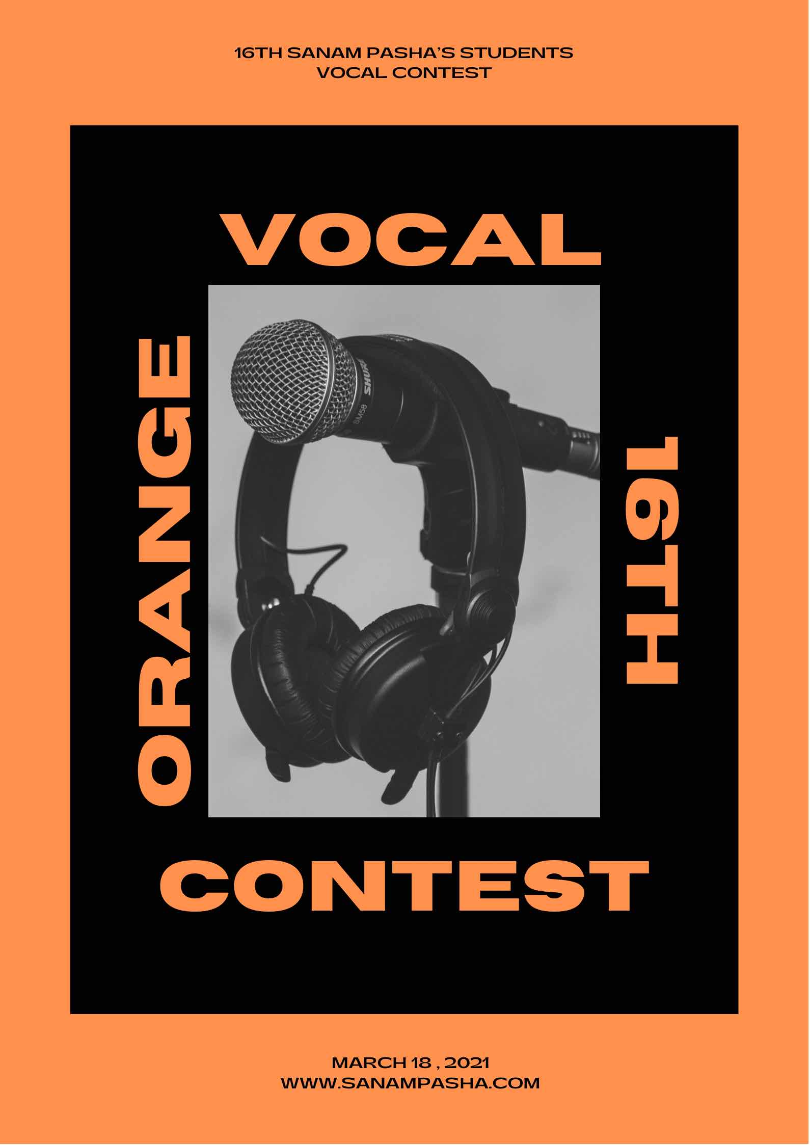 وکال کانتست - مسابقه خوانندگی -تجربه و مهارت -رقابت در گروه نارنجی